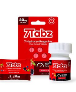 7Tabz 7-Hydroxymitragynine Extra Strength Kratom Tablets Berry 30mg