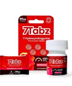 7Tabz 7-Hydroxymitragynine Extra Strength Kratom Tablets Watermelon 30mg