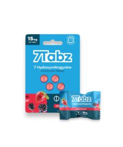 7Tabz 7-Hydroxymitragynine Kratom Extract 15mg Tablets Berry