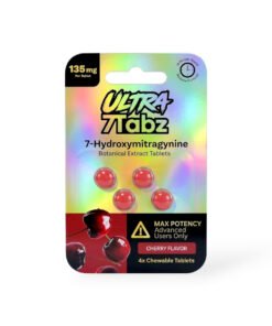 7Tabz Ultra 7-Hydroxymitragynine 135mg Chewable Tablets | Cherry
